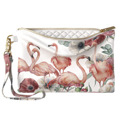 Lex Altern Makeup Bag Flamingo Flowers
