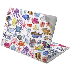 Lex Altern Vinyl MacBook Skin Fish Pattern