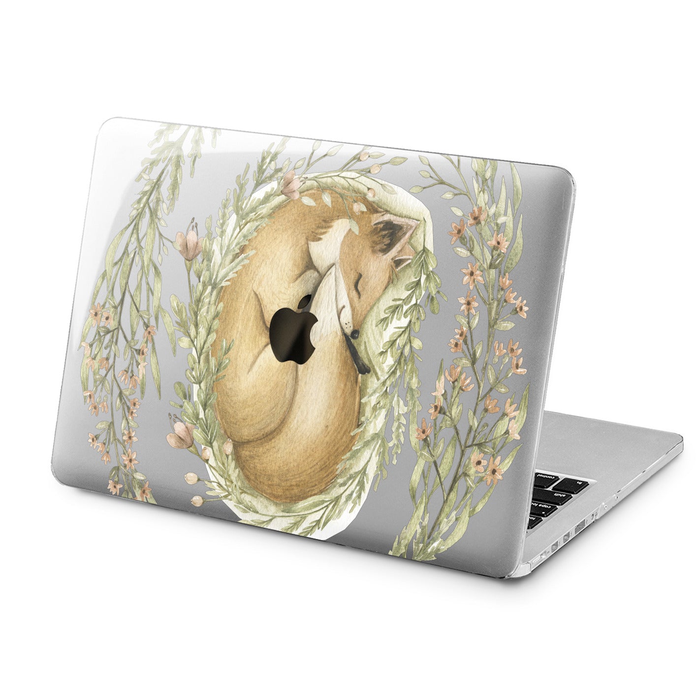 Lex Altern Cute Fox Design Case for your Laptop Apple Macbook.