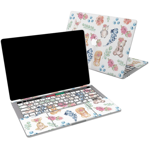 Lex Altern Vinyl MacBook Skin Animal Watercolor  for your Laptop Apple Macbook.