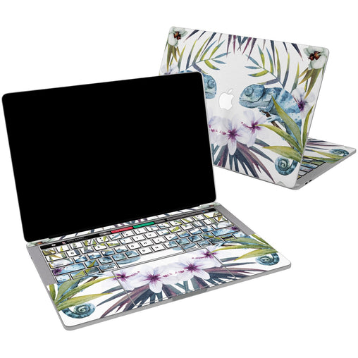 Lex Altern Vinyl MacBook Skin Tropical Chameleon for your Laptop Apple Macbook.