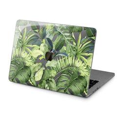 Lex Altern Hard Plastic MacBook Case Green Plants Design