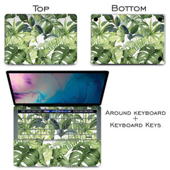 Lex Altern Vinyl MacBook Skin Green Plants