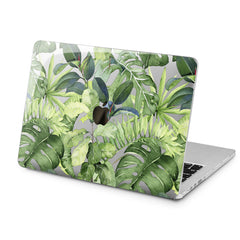 Lex Altern Green Plants Design Case for your Laptop Apple Macbook.