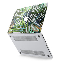 Lex Altern Hard Plastic MacBook Case Leaf Print Art