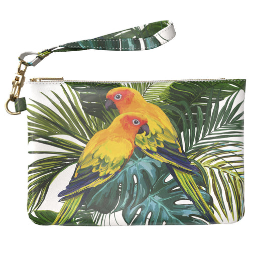 Lex Altern Makeup Bag Tropical Parrots