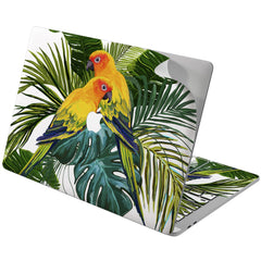 Lex Altern Vinyl MacBook Skin Tropical Parrots