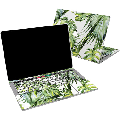 Lex Altern Vinyl MacBook Skin Watercolor Leaves for your Laptop Apple Macbook.