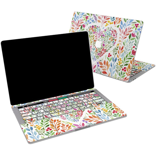Lex Altern Vinyl MacBook Skin Floral Heart for your Laptop Apple Macbook.