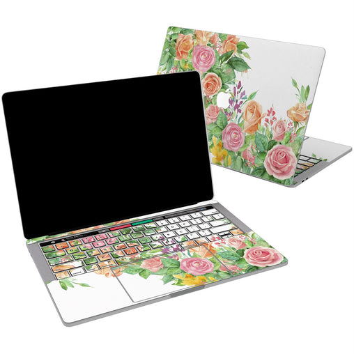 Lex Altern Vinyl MacBook Skin Gentel Roses for your Laptop Apple Macbook.