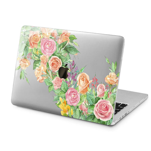 Lex Altern Gentel Roses Case for your Laptop Apple Macbook.