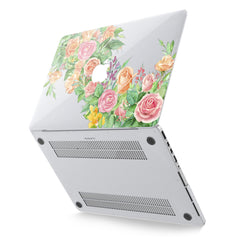 Lex Altern Hard Plastic MacBook Case Gentel Roses