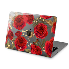 Lex Altern Hard Plastic MacBook Case Red Roses Themed