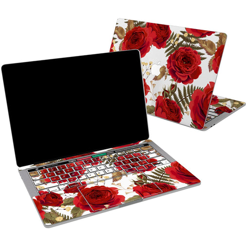 Lex Altern Vinyl MacBook Skin Red Roses Theme for your Laptop Apple Macbook.