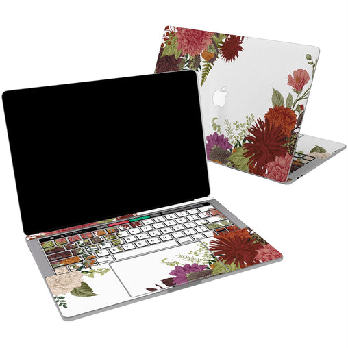 Lex Altern Vinyl MacBook Skin Bright Bouquet for your Laptop Apple Macbook.