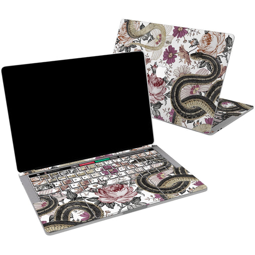 Lex Altern Vinyl MacBook Skin Botanical Snakes for your Laptop Apple Macbook.