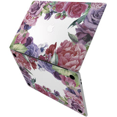 Lex Altern Vinyl MacBook Skin Floral Bouquet