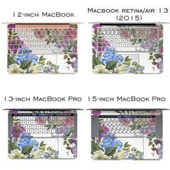 Lex Altern Vinyl MacBook Skin Garden Blossom Print