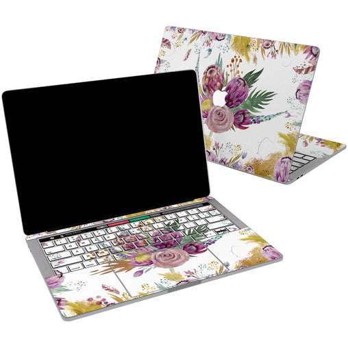 Lex Altern Vinyl MacBook Skin Charming Bouquet for your Laptop Apple Macbook.