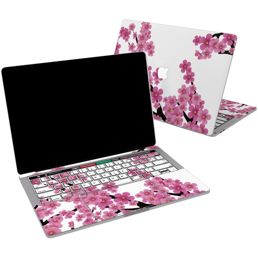 Lex Altern Vinyl MacBook Skin Pink Sakura for your Laptop Apple Macbook.