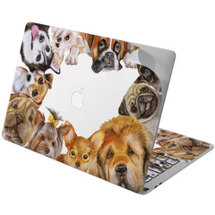 Lex Altern Vinyl MacBook Skin Lovely Dog's