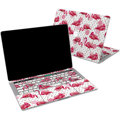 Lex Altern Vinyl MacBook Skin Pink Flamingo for your Laptop Apple Macbook.
