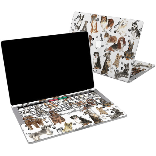 Lex Altern Vinyl MacBook Skin Amazing Dog's for your Laptop Apple Macbook.
