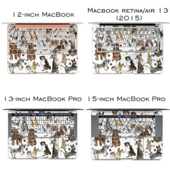 Lex Altern Vinyl MacBook Skin Amazing Dog's