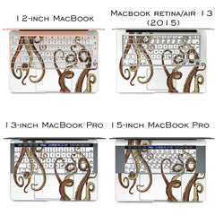 Lex Altern Vinyl MacBook Skin Octopus Tentacles
