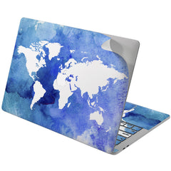 Lex Altern Vinyl MacBook Skin Earth Map