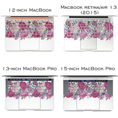 Lex Altern Vinyl MacBook Skin Pink Blossom