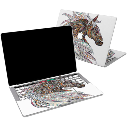 Lex Altern Vinyl MacBook Skin Painted Horse for your Laptop Apple Macbook.