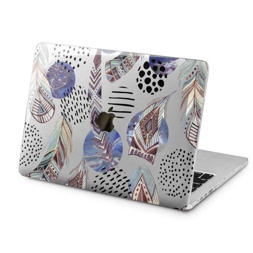 Lex Altern Indian Feathers Case for your Laptop Apple Macbook.