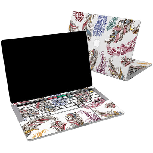 Lex Altern Vinyl MacBook Skin Amazing Feathers for your Laptop Apple Macbook.