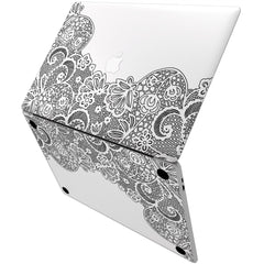Lex Altern Vinyl MacBook Skin Painted Henna Pattern