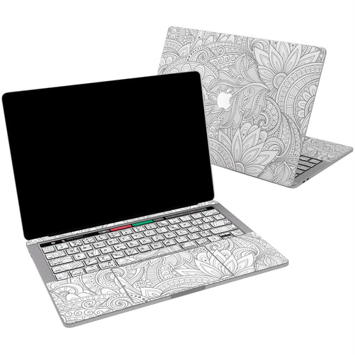 Lex Altern Vinyl MacBook Skin Mandala Lotus Theme for your Laptop Apple Macbook.