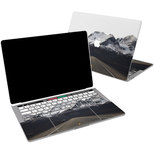 Lex Altern Vinyl MacBook Skin Mountain Road for your Laptop Apple Macbook.