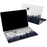Lex Altern Vinyl MacBook Skin Black Raven