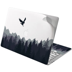 Lex Altern Vinyl MacBook Skin Black Raven