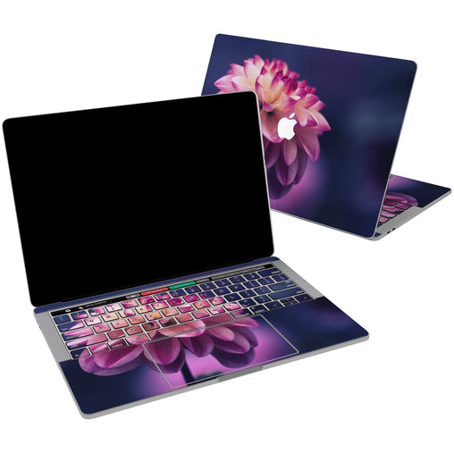 Lex Altern Vinyl MacBook Skin Pink Aster for your Laptop Apple Macbook.