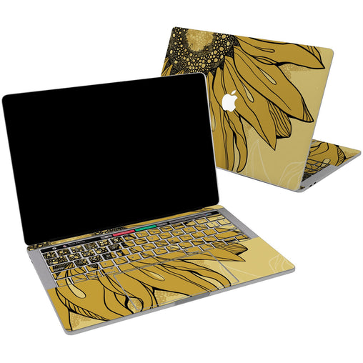 Lex Altern Vinyl MacBook Skin Amazing Sunflower Print for your Laptop Apple Macbook.