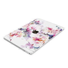 Lex Altern Hard Plastic MacBook Case Watercolor Flowers Print