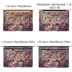 Lex Altern Vinyl MacBook Skin Beautiful Roses