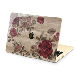 Lex Altern Hard Plastic MacBook Case Red Roses Design Art