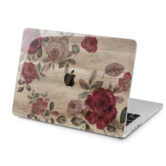 Lex Altern Red Roses Design Art Case for your Laptop Apple Macbook.