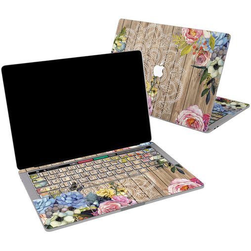 Lex Altern Vinyl MacBook Skin Floral Mandala for your Laptop Apple Macbook.