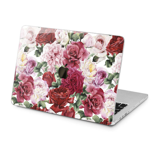 Lex Altern Colorful Flowers Print Case for your Laptop Apple Macbook.