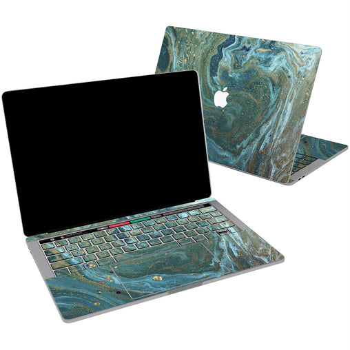 Lex Altern Vinyl MacBook Skin Green Gouache for your Laptop Apple Macbook.