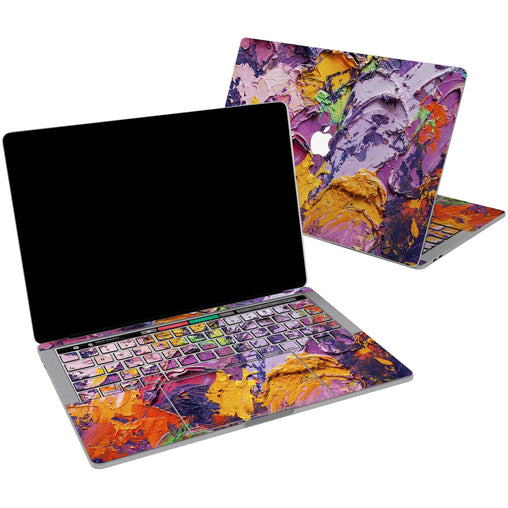 Lex Altern Vinyl MacBook Skin Colorful Oil Paint for your Laptop Apple Macbook.