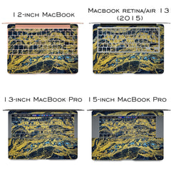 Lex Altern Vinyl MacBook Skin Golden Rock